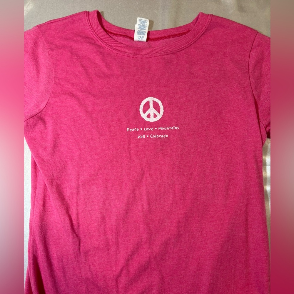 pink vail colorado t shirt